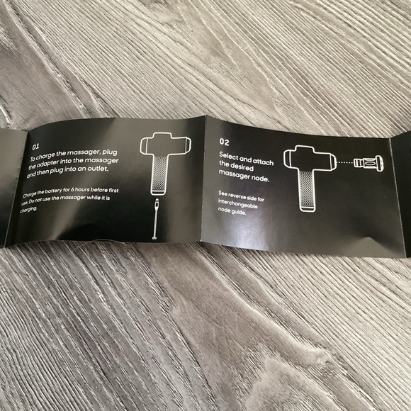 Sharper Image Power Percussion Deep Tissue Massager - Picture 9 of 14